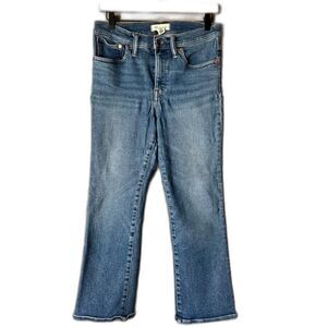 Madewell Cali Demi Boot Cut Blue Denim Jeans Size 29‎